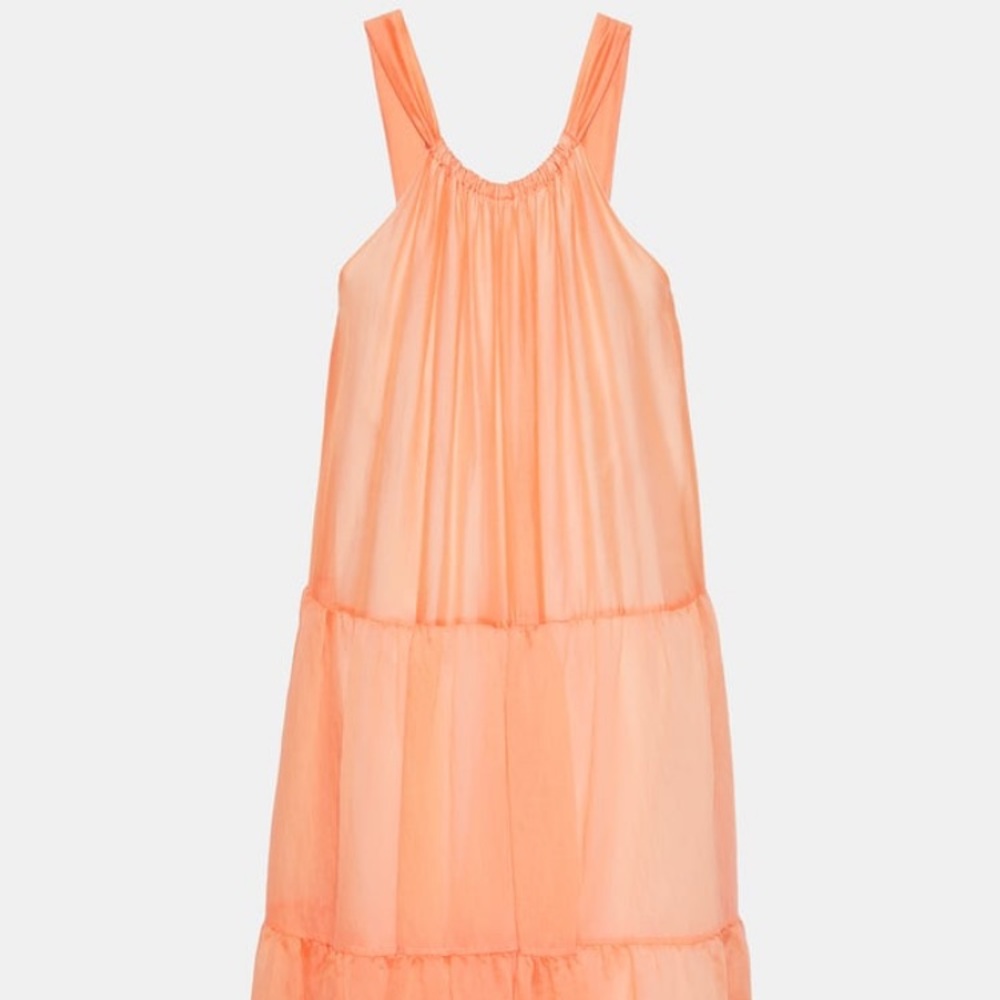 ZARA Ruffled Dress